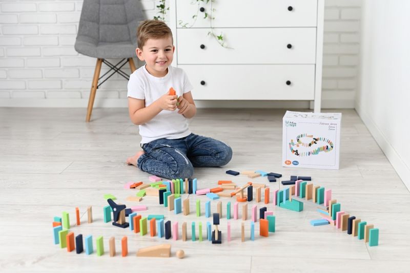 Kolorowe Domino Adam Toys