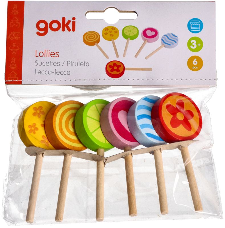 Goki lizaki 6 sztuk