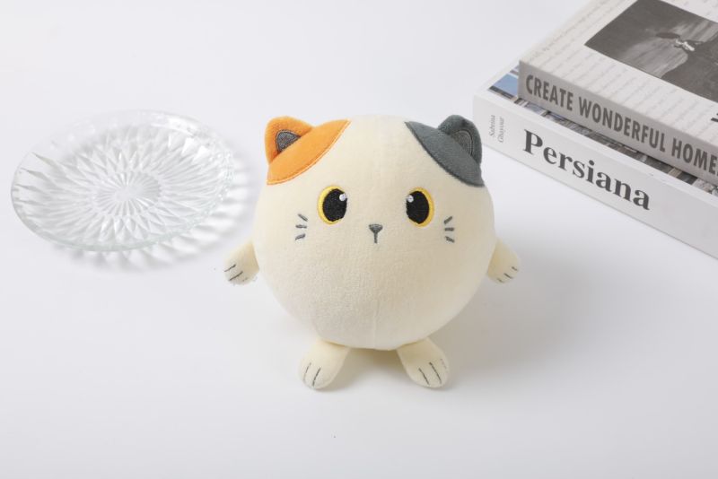Piłeczka pluszowa squishy Pomarańczowy kot
