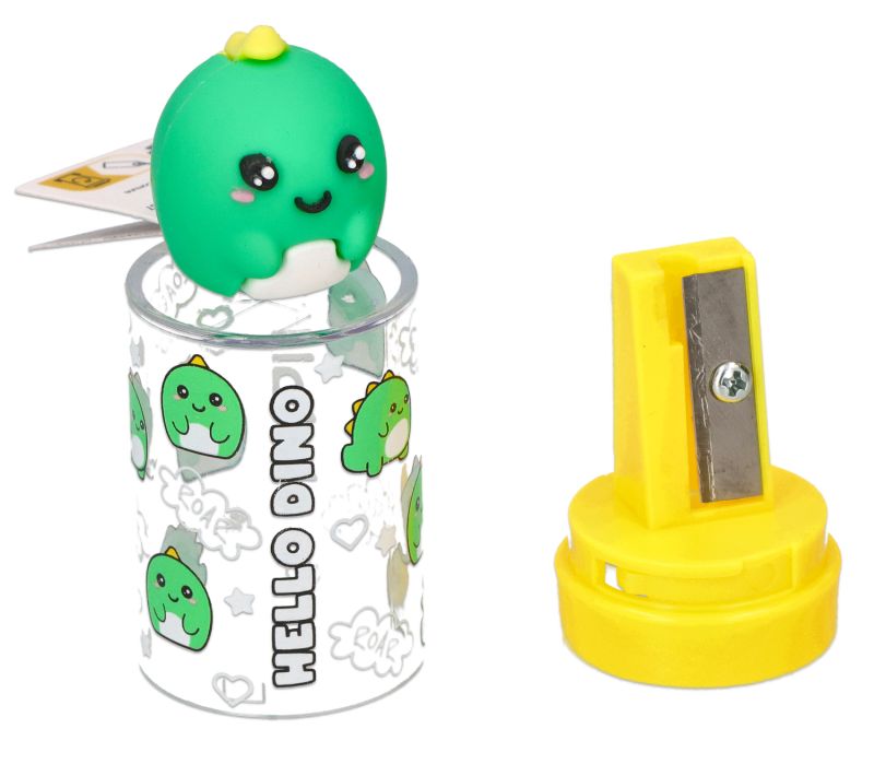 Temperówka z pojemnikiem 1szt, różne wzory