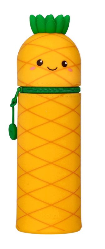 Silikonowy piórnik tuba Ananas