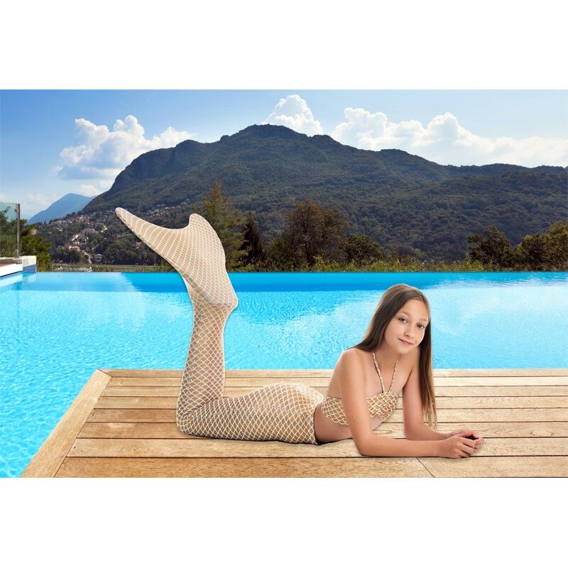 Syreni ogon - monopłetwa Aquaris do pływania Sunny + Bikini