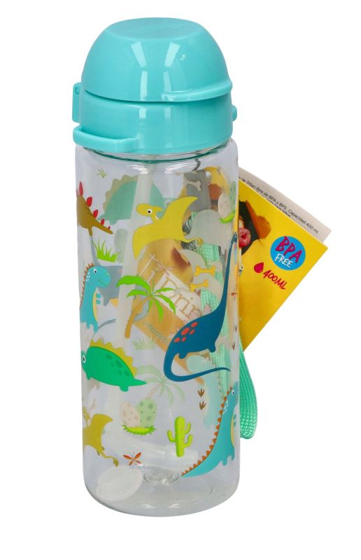 Tritanowy bidon dziecięcy Dinozaury 400ml