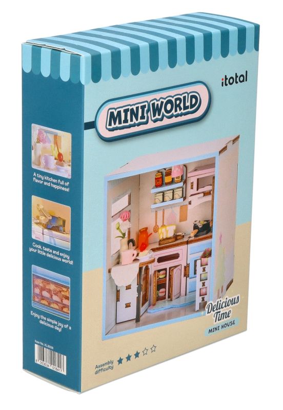 Kuchnia DIY miniaturka do samodzielnego montażu Mini World