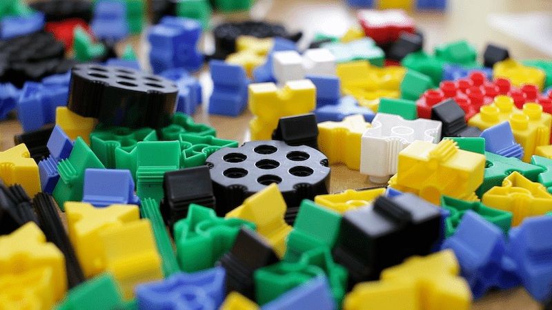 Morphun Zestaw klocków Zwierzątka, 252 el.