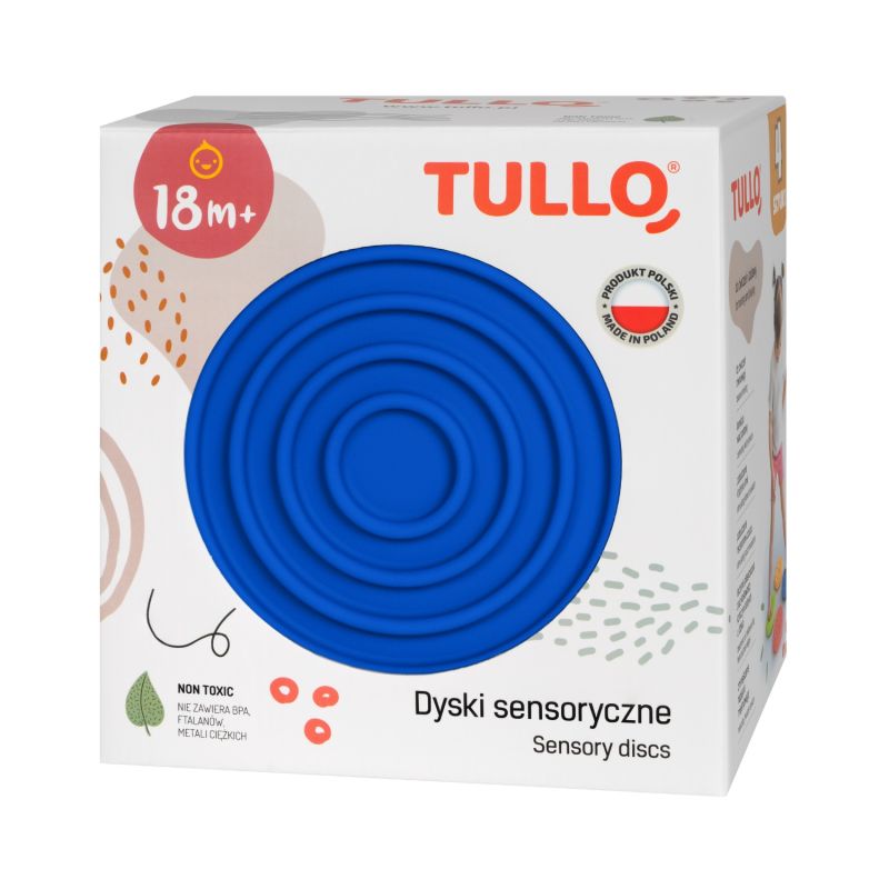Dyski sensoryczne  4szt. różne faktury
