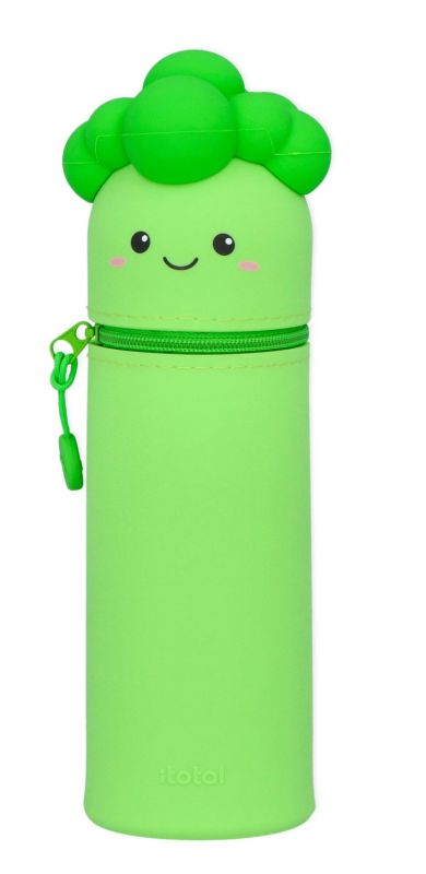 Silikonowy piórnik tuba Brokuł