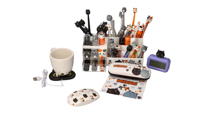 Etui na okulary z kotkami