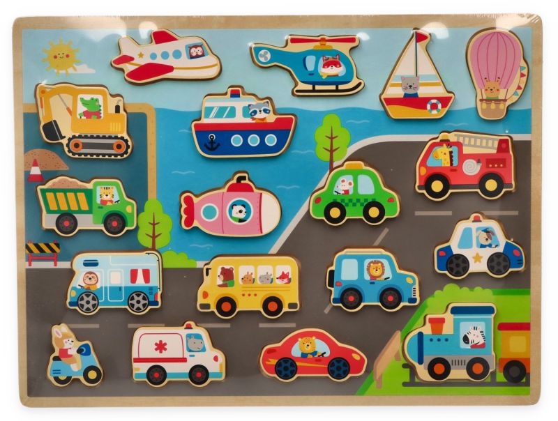 Puzzle 3D Transport Duże