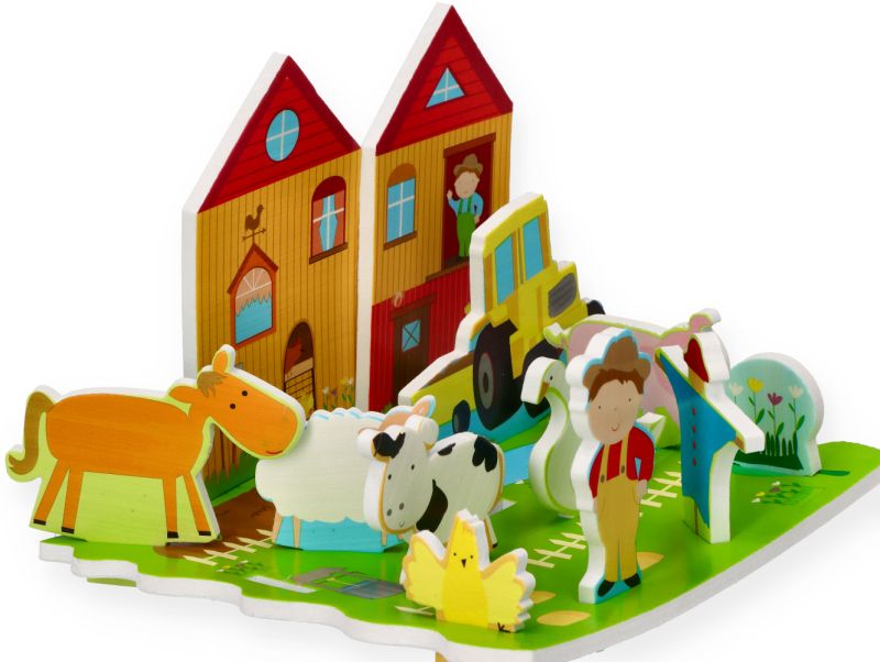 Naklejki do kąpieli - życie na farmie