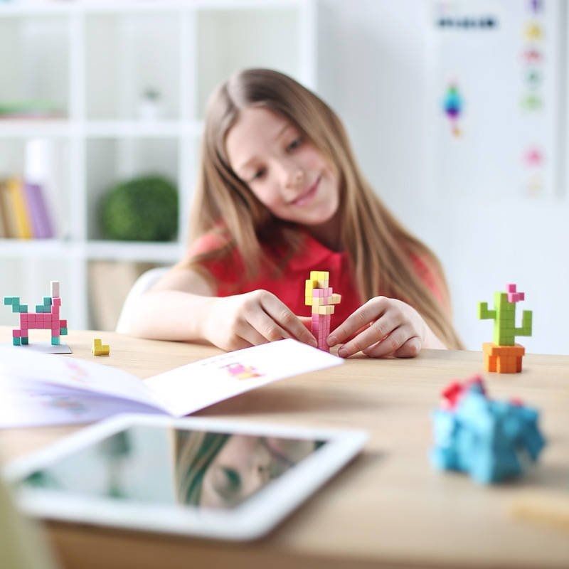 Klocki magnetyczne PIXIO 60 elementów