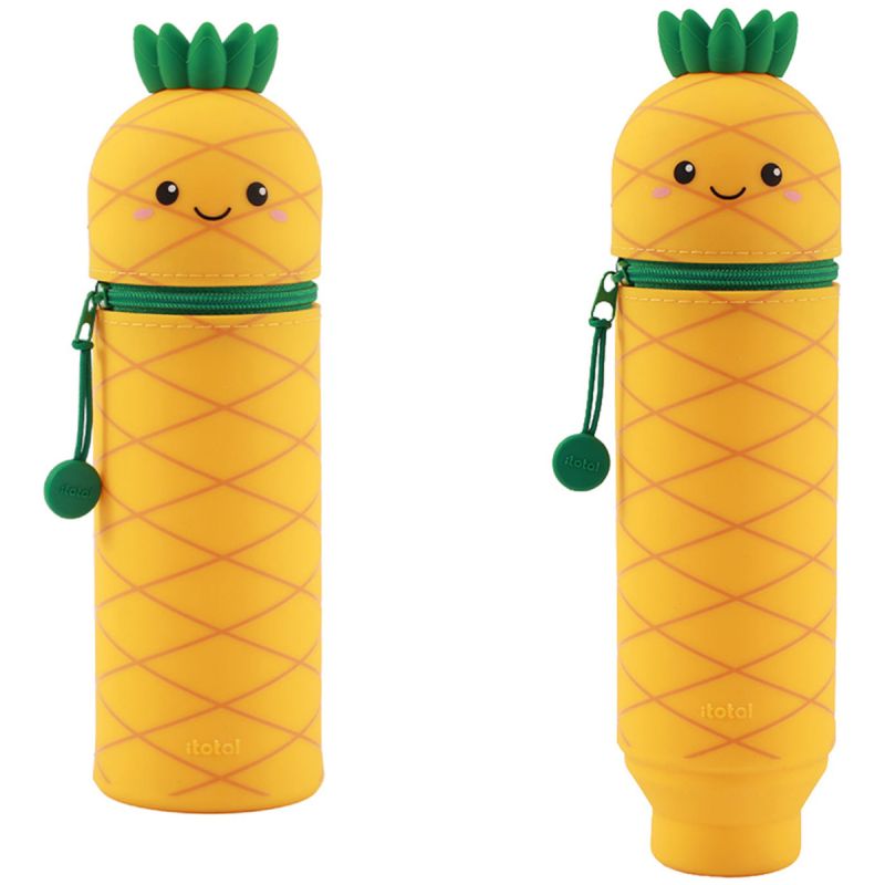 Silikonowy piórnik tuba Ananas