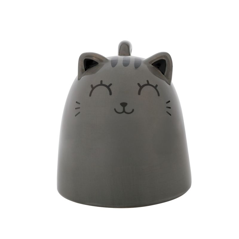 Kubek up & down szary kot 