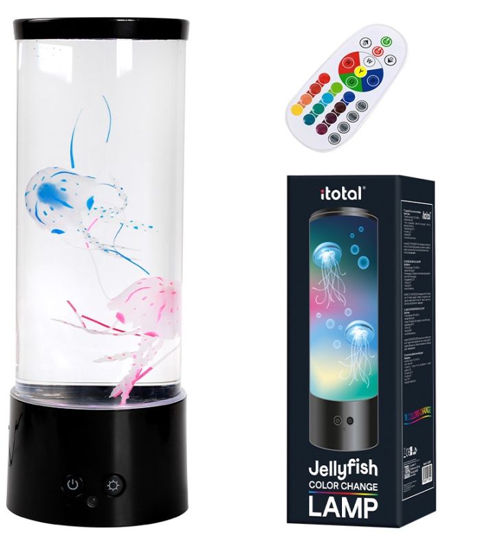 Lampka LED z meduzami, zmieniająca kolory