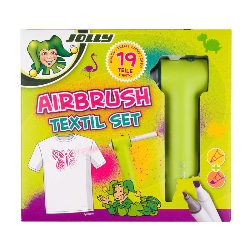 AirBrush Textil Zestaw kreatywny do ozdabiania tkanin