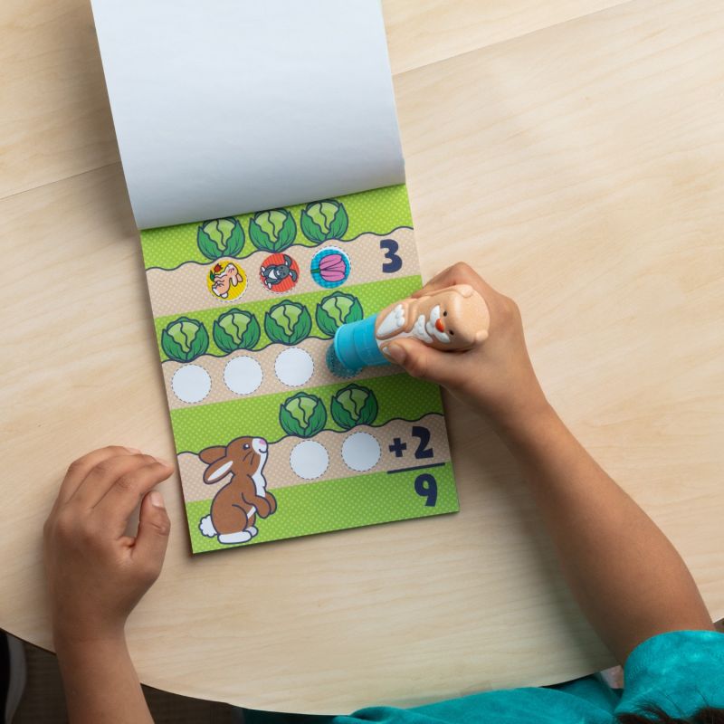 Sticker WOW! Stempelek z naklejkami - Króliczek