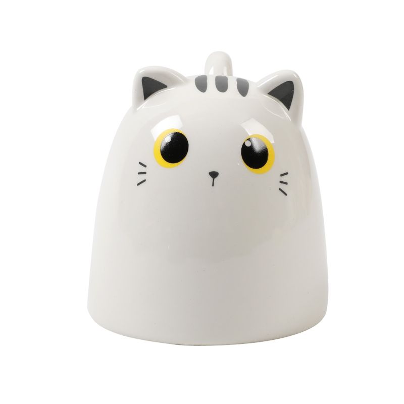 Kubek z białym kotem up & down