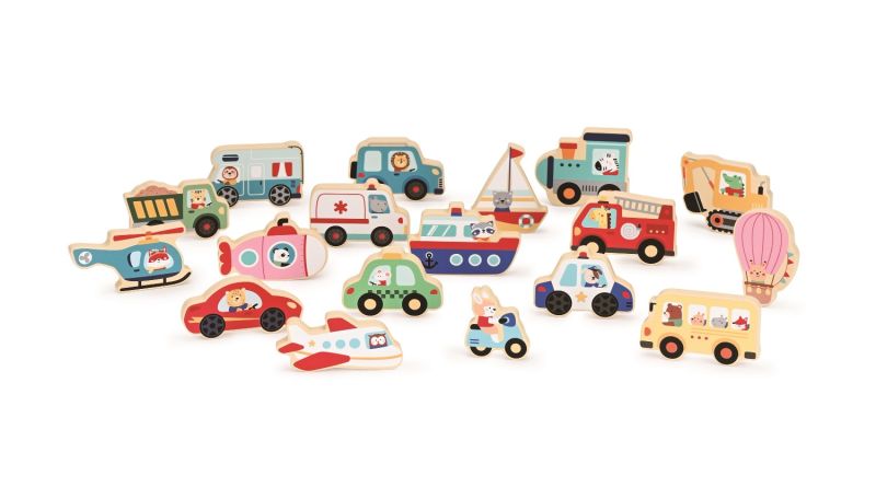 Puzzle 3D Transport Duże