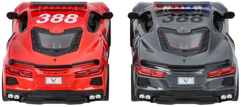 Goki Corvette (2021) samochodzik metalowy policyjny/strażacki