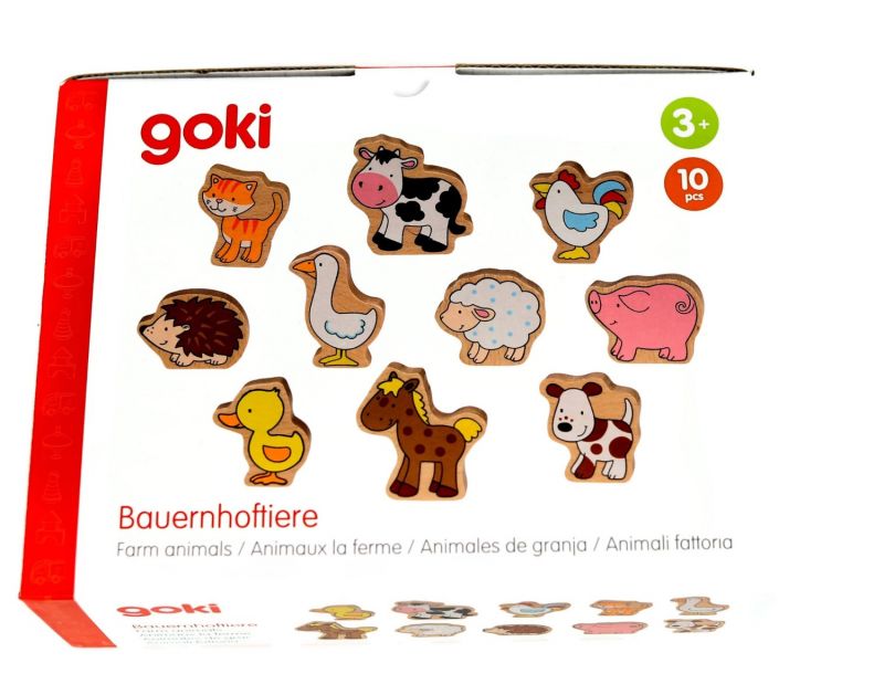 Farma figurki – zestaw 10 sztuk