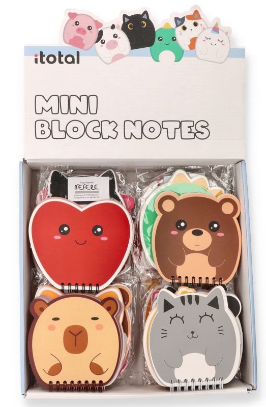 Notesik 80k na notatki Zwierzaki 1szt.