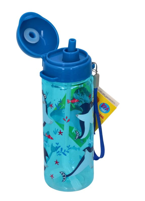 Butelka do napojów z tritanu Rekiny 400ml