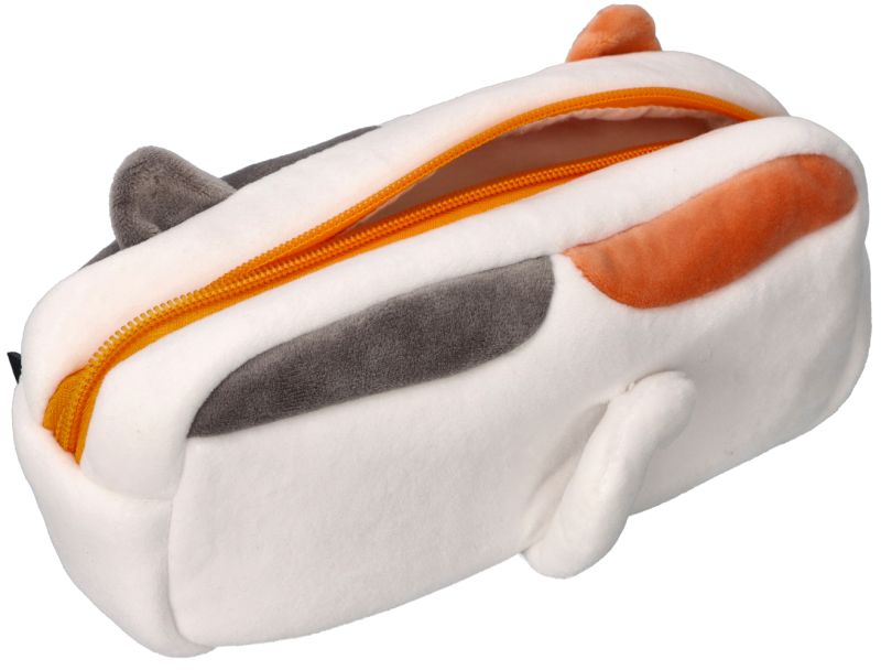 Pluszowy piórnik pomarańczowy kot Cat lovers