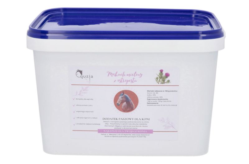 Makuch mielony z ostropestu 3 kg