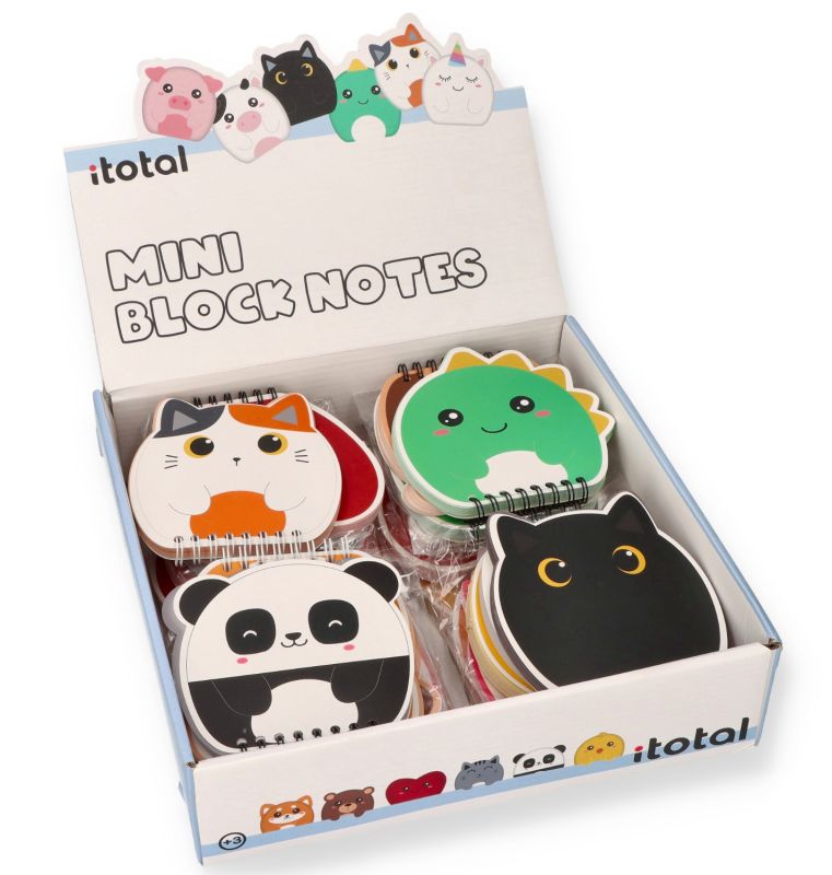 Notesik 80k na notatki Zwierzaki 1szt.