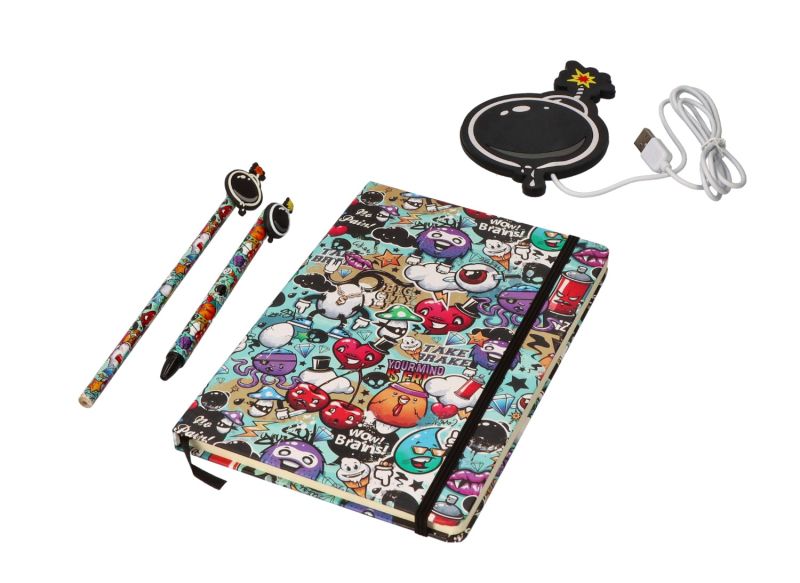 Notes A5 w twardej okładce z graffiti 96k