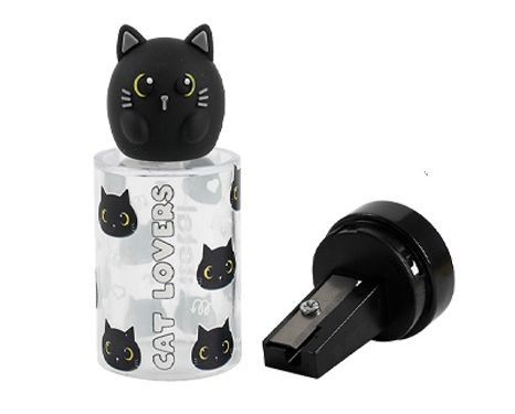 Temperówka z pojemnikiem 1szt, różne wzory