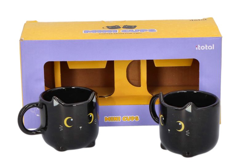 Mini kubki z kocimi uszkami Cat Lovers