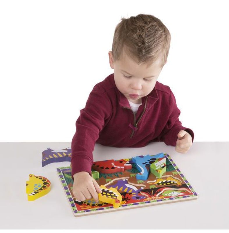 Melissa & Doug puzzle 3d  dinozaury