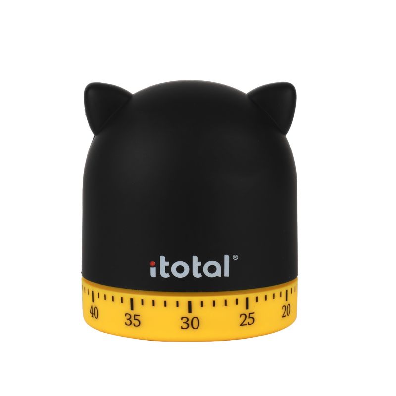 Minutnik Kuchenny - czarny kotek