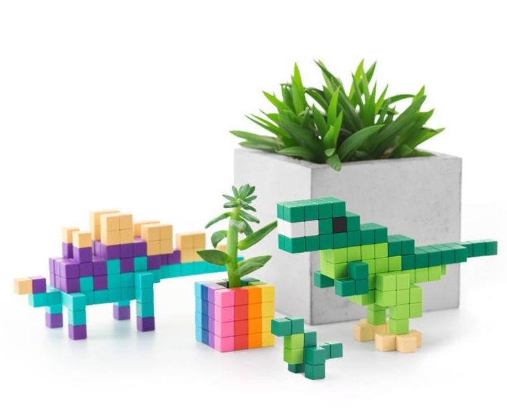 Klocki magnetyczne PIXIO 60 elementów