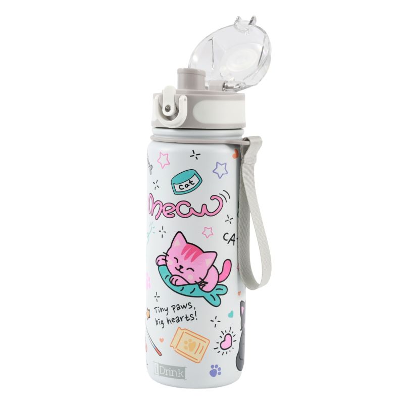 i-total Bidon na napoje z tritanu 750 ml Cat lovers