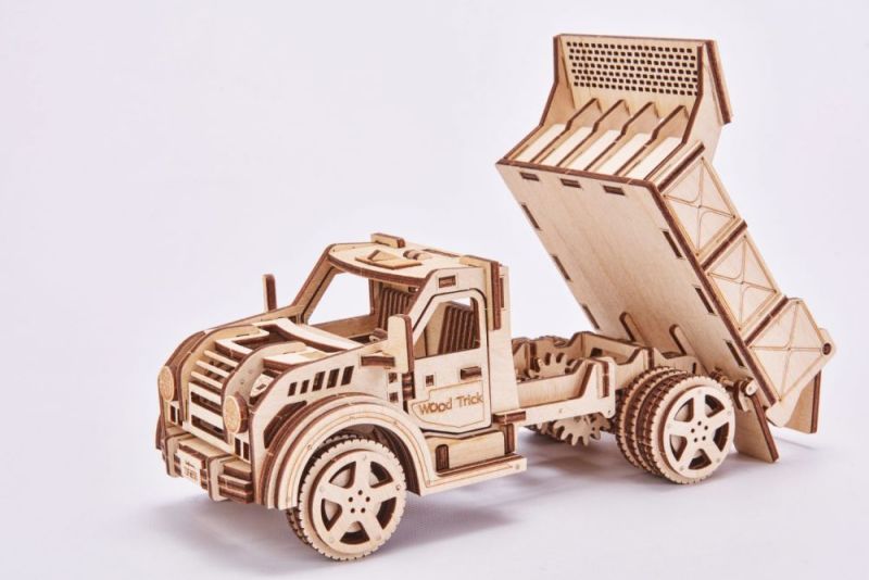 WoodTrick Puzzle mechaniczne 3D ciężarówka