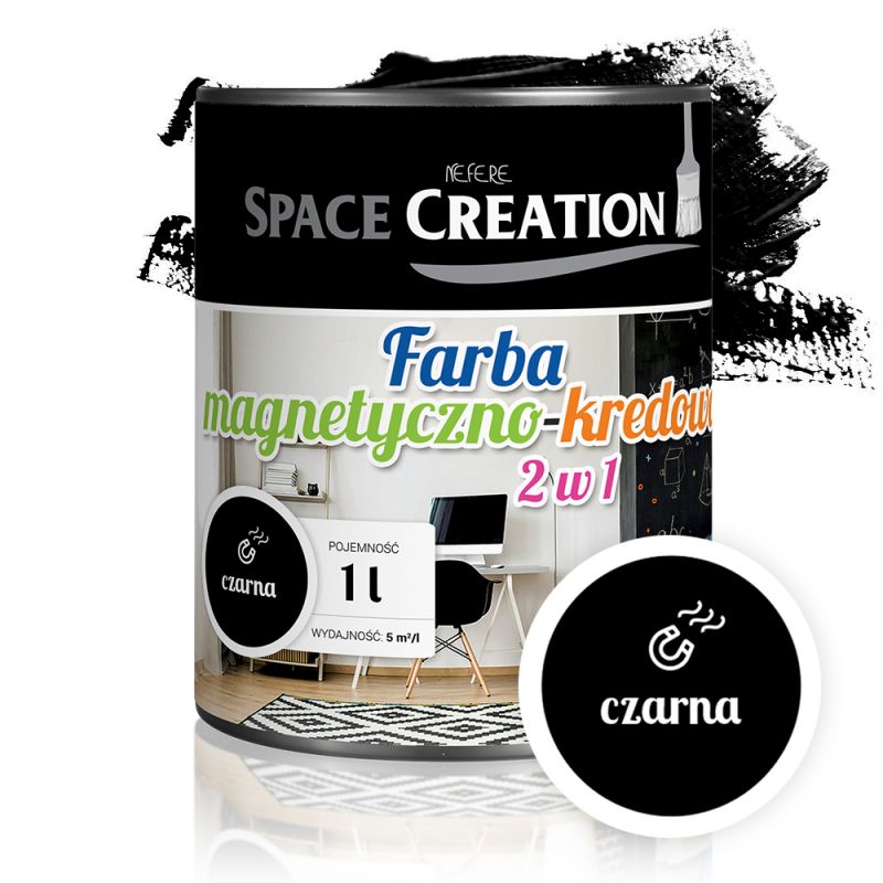 Farba 2w1 TABLICOWA MAGNETYCZNA Space Creation 1 litr