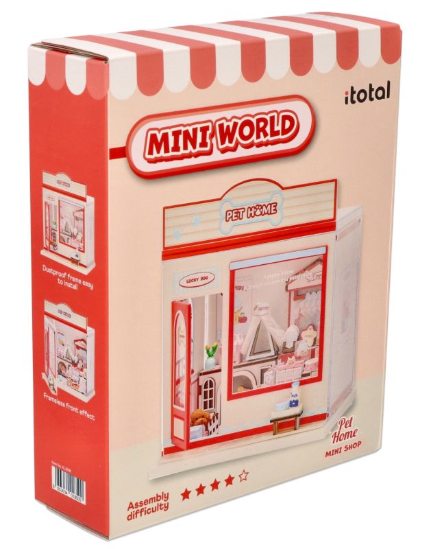 Miniaturowy sklep zoologiczny Mini World DIY