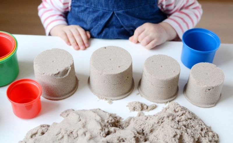 Piasek kinetyczny NaturSand 1 kg Polski