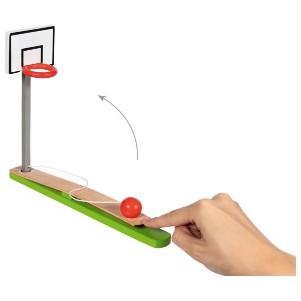 Goki gra w koszykówkę na palec