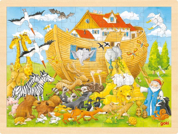 Puzzle duże Arka Noego