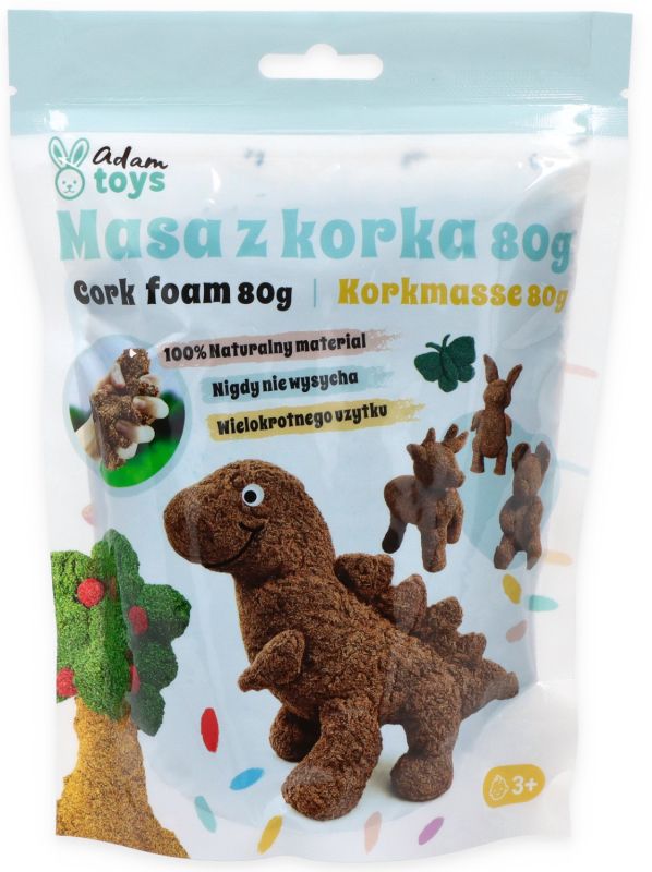 Sensoryczna masa korkowa Adam Toys różne kolory