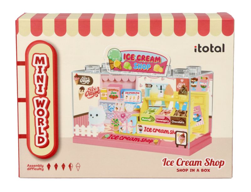 Mikro lodziarnia Shop in a Box DIY sklep do samodzielnego montażu