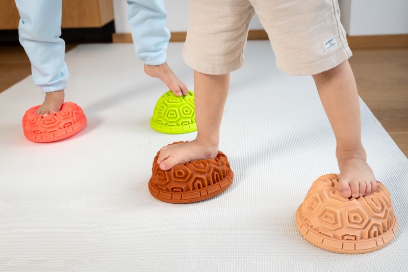 Półkula sensoryczna w kształcie skorupy żółwia Beżowa