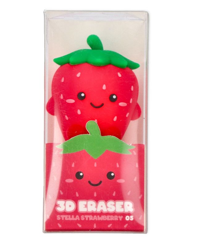 Truskawka Stella - gumka do zmazywania 3D