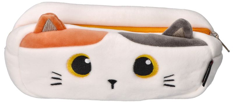 Pluszowy piórnik pomarańczowy kot Cat lovers