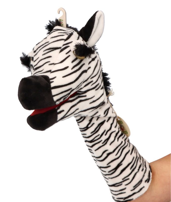 Pacynka na dłoń Zebra pluszowa