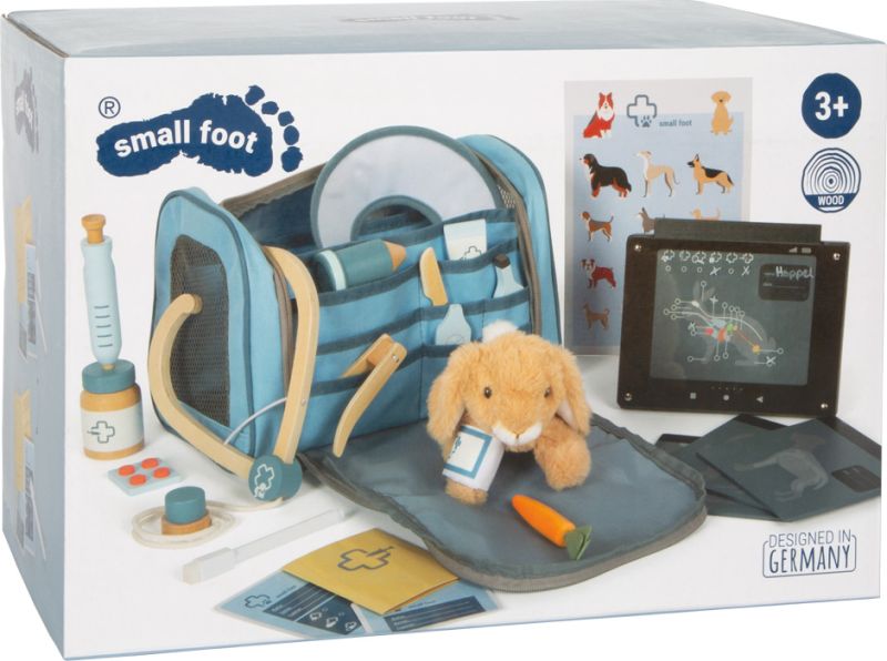 Króliczek Tuptuś z zestawem weterynaryjnym