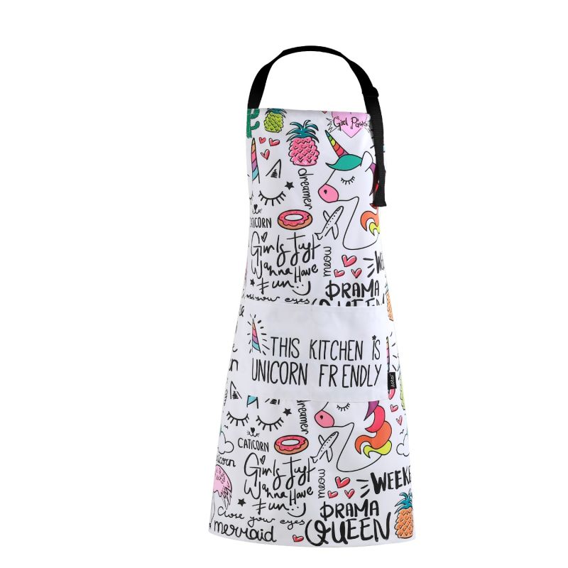 Fartuszek w tubie z jednorożcami